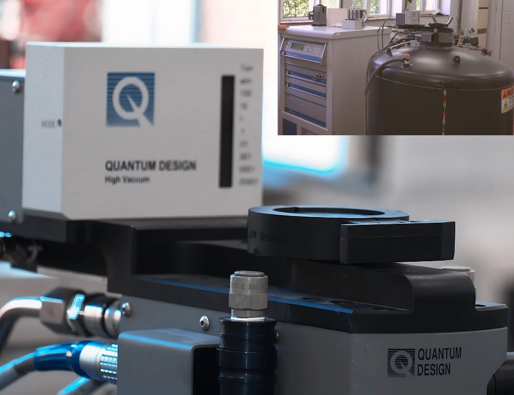 Системата за измерване на физични свойства (PPMS) на Quantum Design