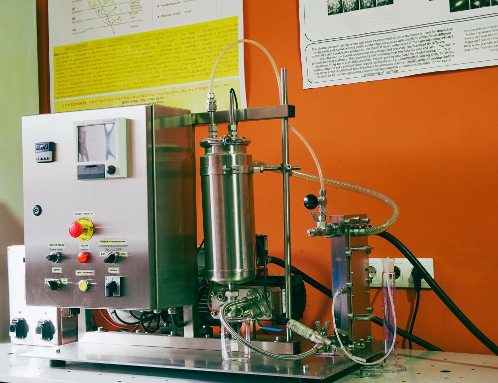 Лабораторна филтрираща мембранна система (MaxiMem, Prozesstechnik GmbH)