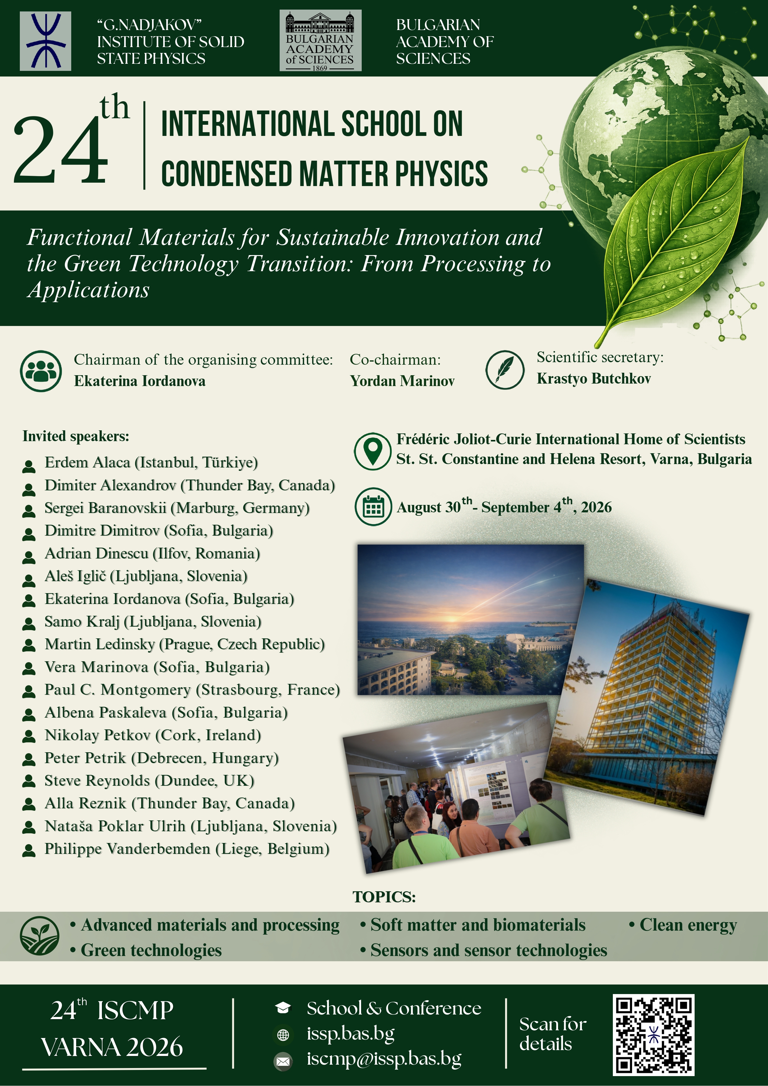 Poster of the ISCMP 2026